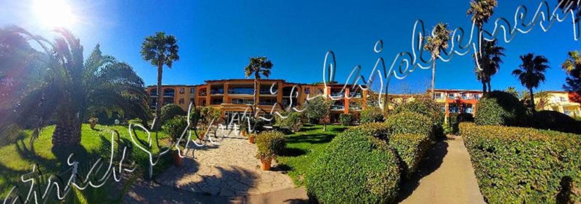 Magnifique Parc de la Presqu'île avec Piscine et Plage face à Porquerolles ! Hyères Esterno foto
